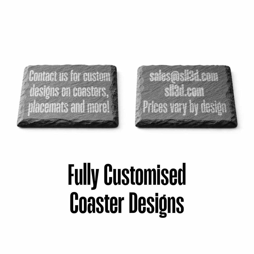 Custom Slate Coasters