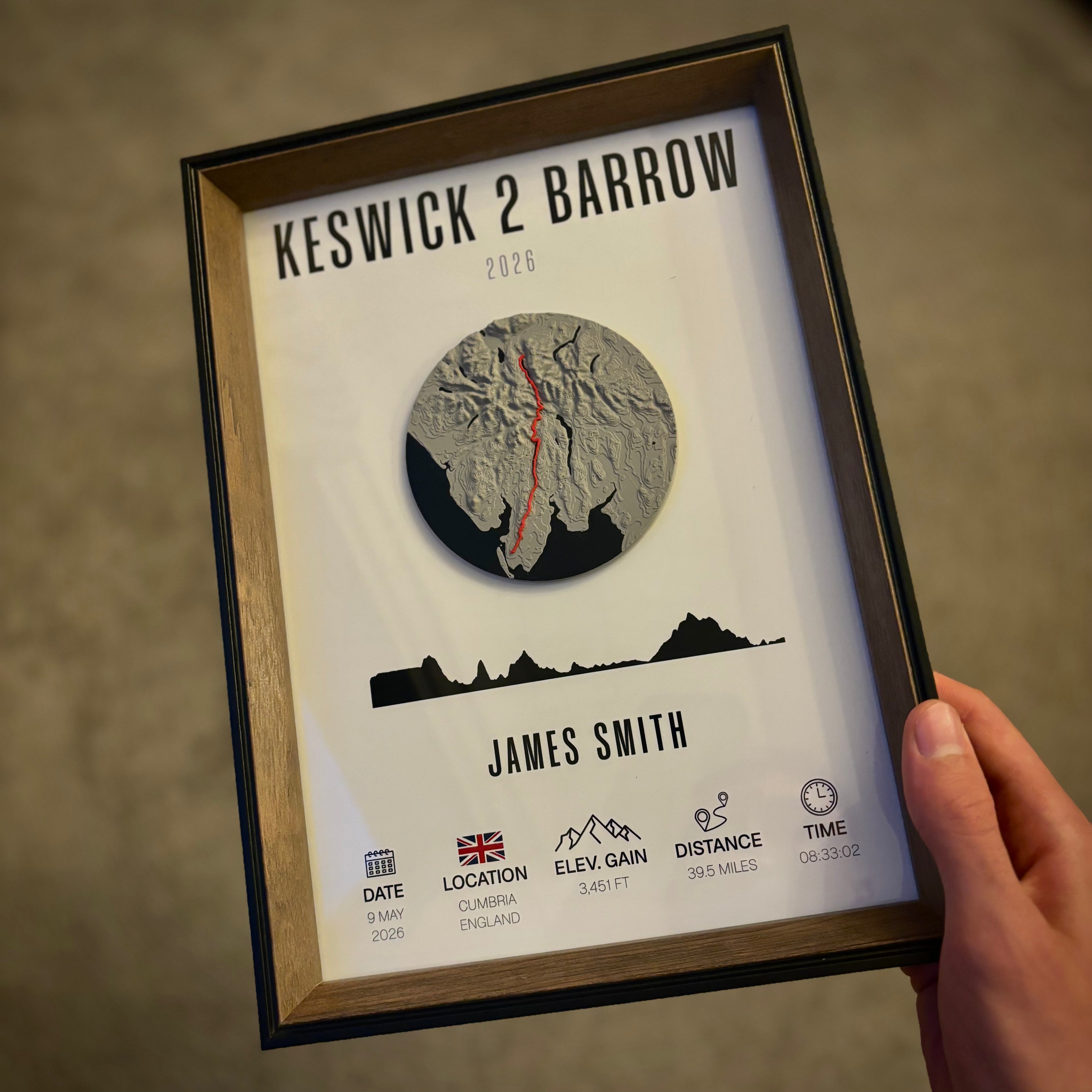 Keswick 2 Barrow Commemorative Artwork