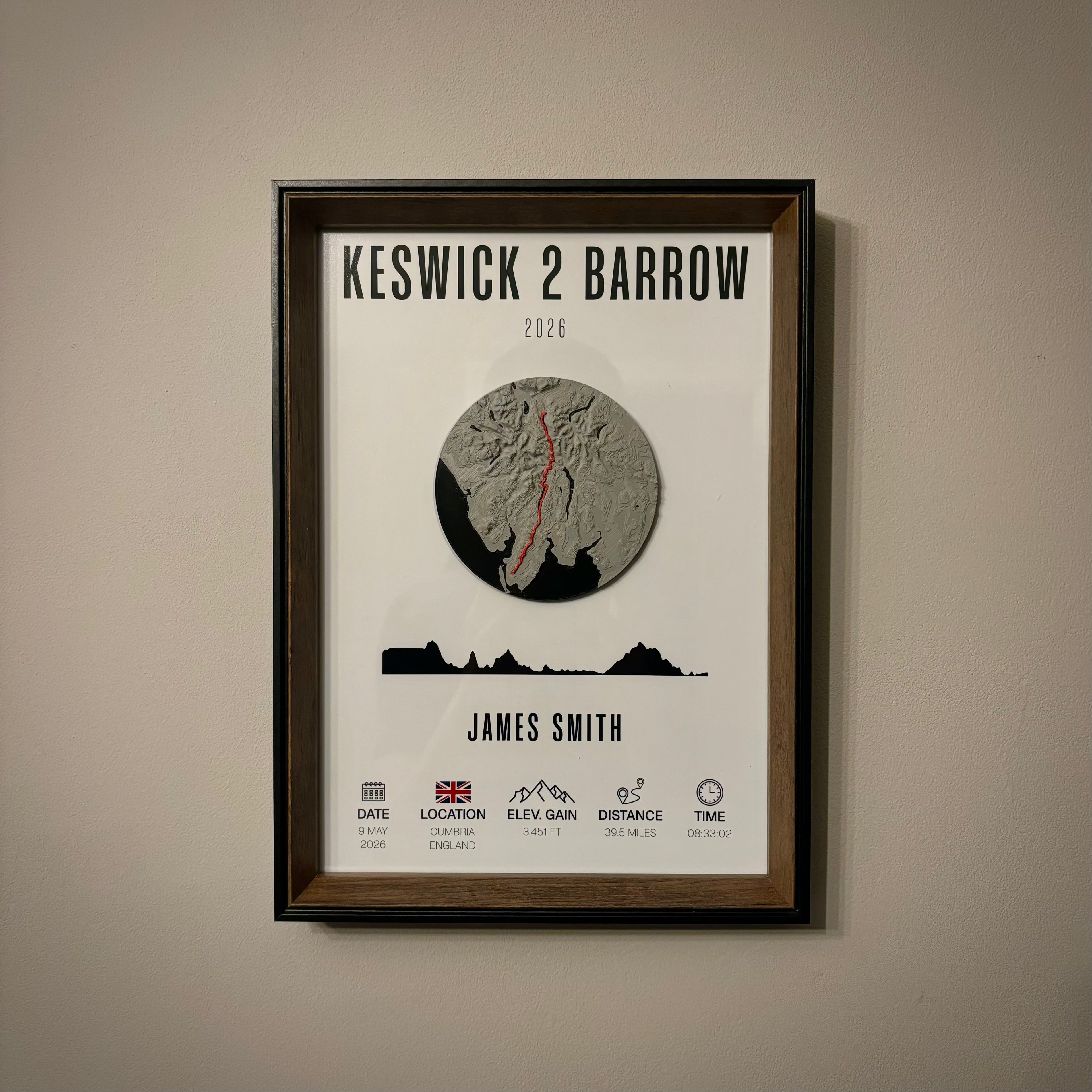 Keswick 2 Barrow Commemorative Artwork